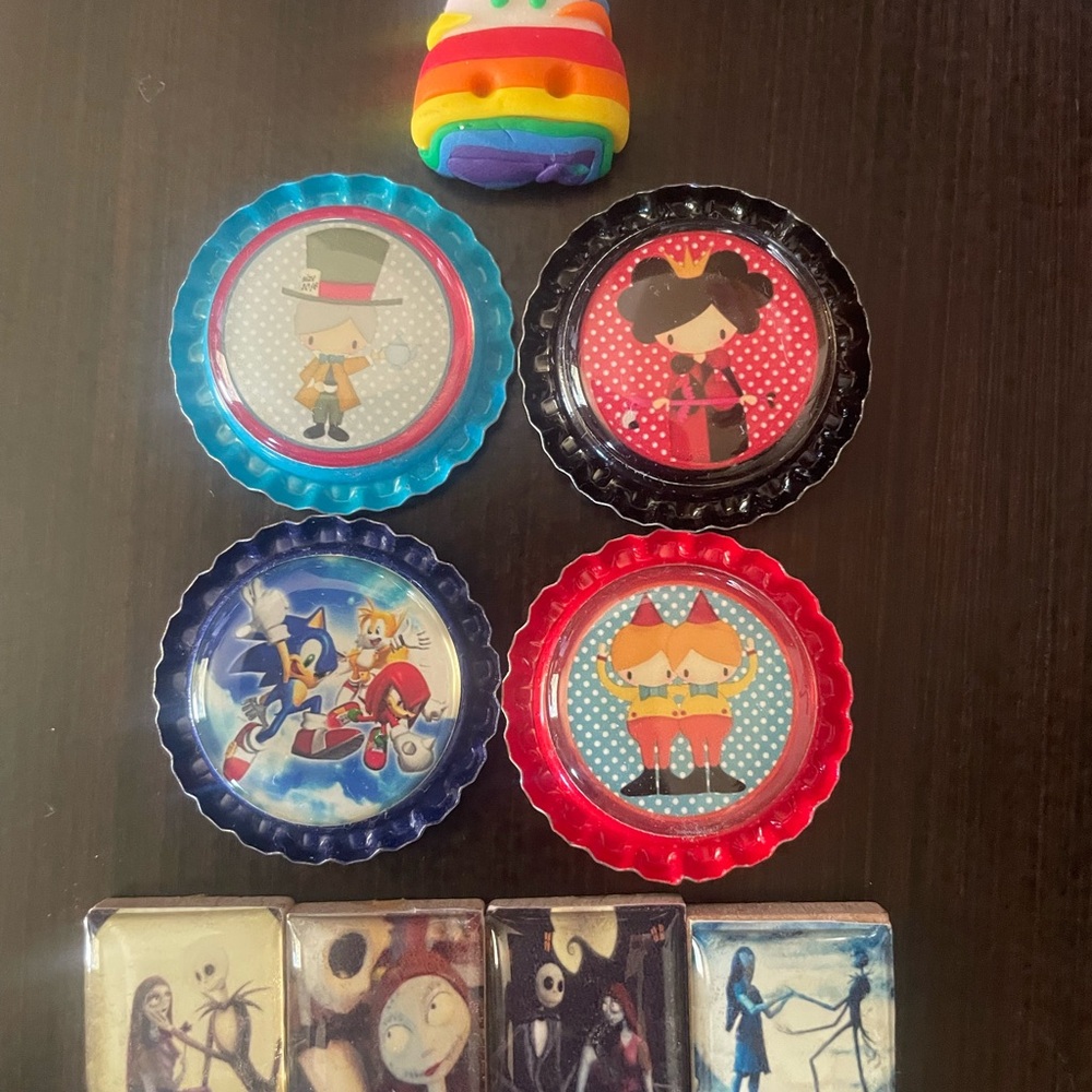 Colorful Character Jewelry Making/ Craft Lot